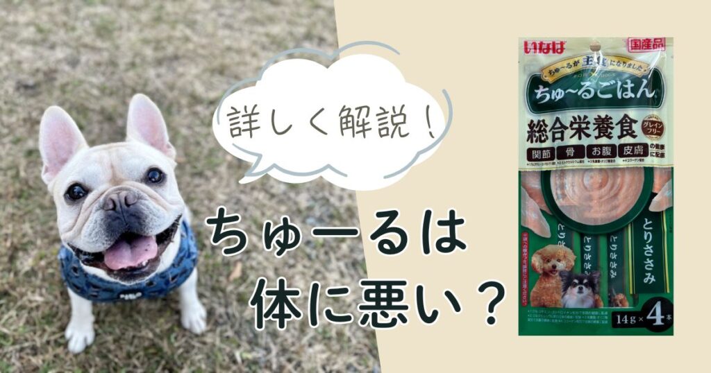 犬用ちゅーるは本当に体に悪い?犬の食の専門家が危険といわれる理由や注意点を解説!